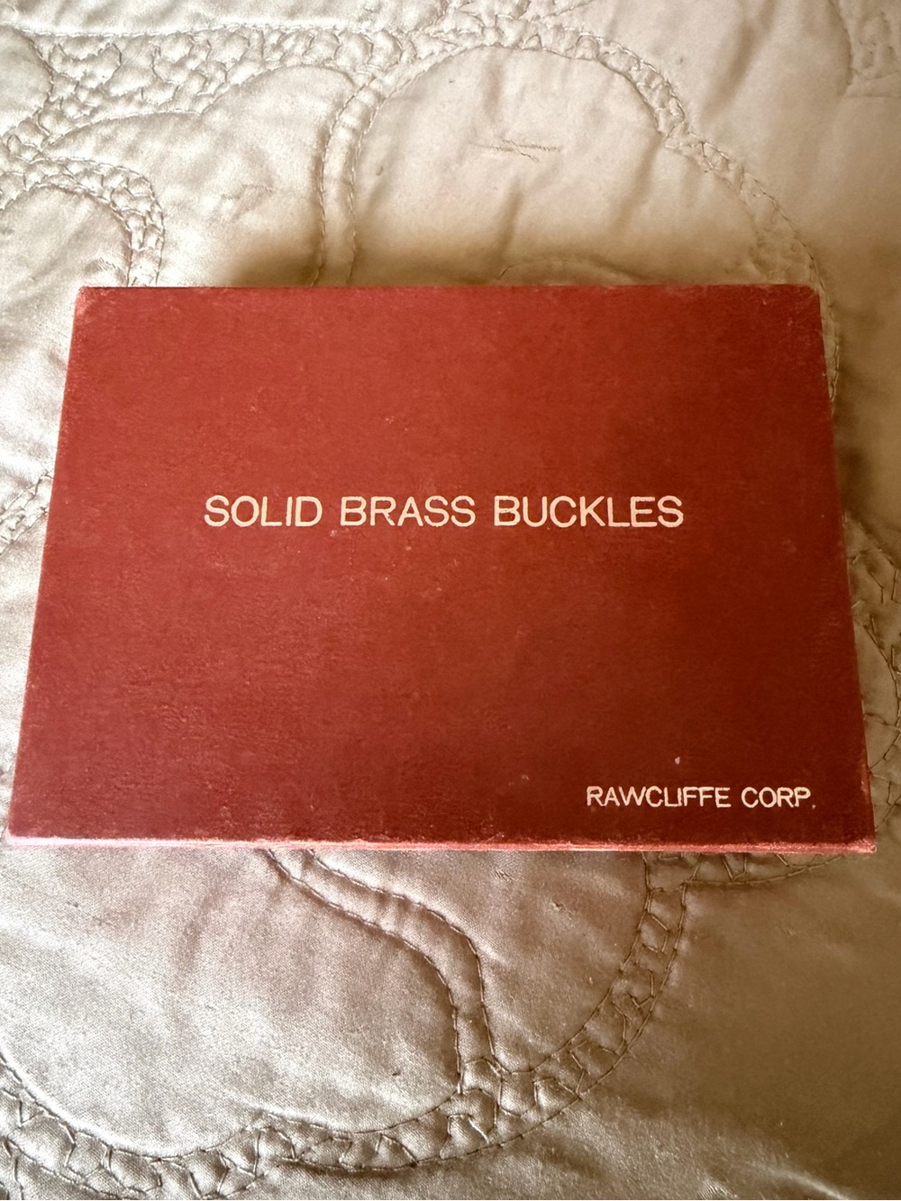 VTG 70s 80s Rawcliffe Solid Brass Rodeo Bronco Belt Buckle Antique Silver Tone - Picture 6 of 6